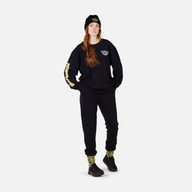 Rossignol SUPER LS TEE-BLACK-triko