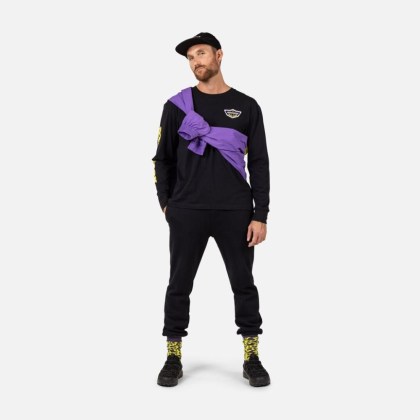 Rossignol SUPER LS TEE-BLACK-triko