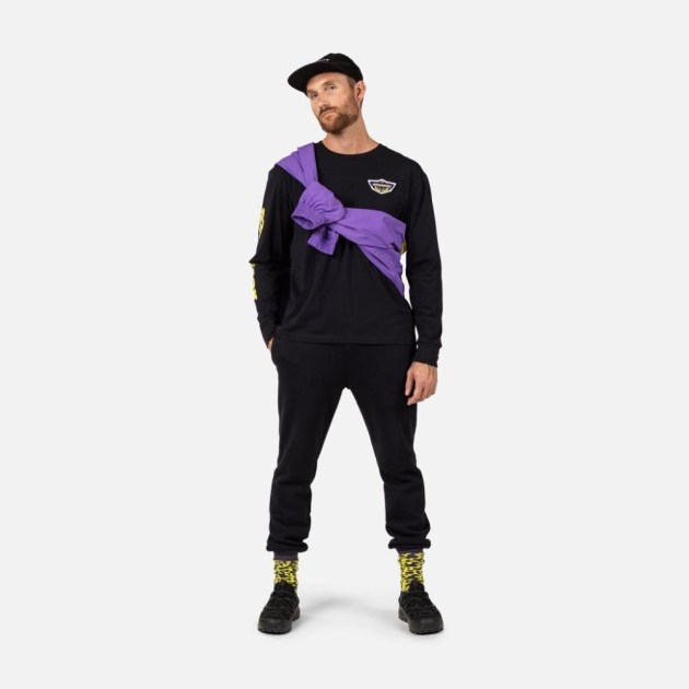 Rossignol SUPER LS TEE-BLACK-triko