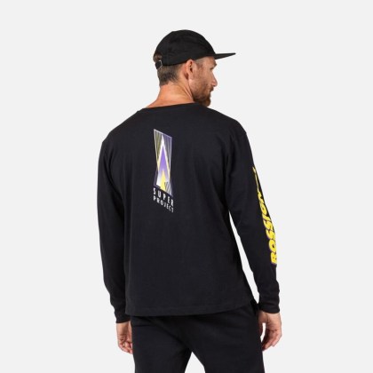 Rossignol SUPER LS TEE-BLACK-triko