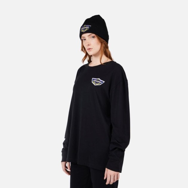 Rossignol SUPER LS TEE-BLACK-triko