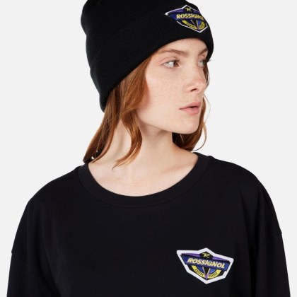 Rossignol SUPER LS TEE-BLACK-triko