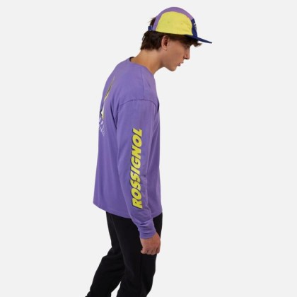 Rossignol SUPER LS TEE-SUPER VIOLET-triko