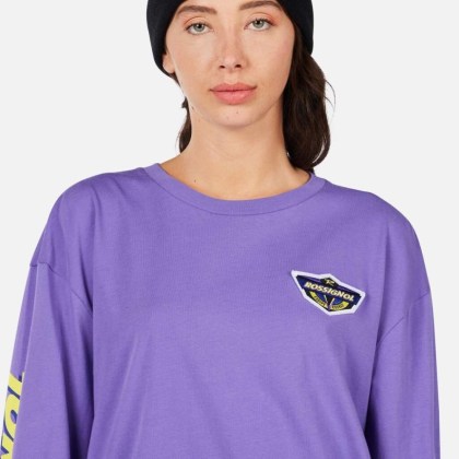 Rossignol SUPER LS TEE-SUPER VIOLET-triko