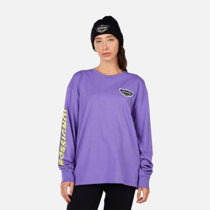 Rossignol SUPER LS TEE-SUPER VIOLET-triko