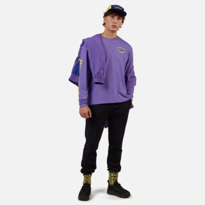 Rossignol SUPER LS TEE-SUPER VIOLET-triko