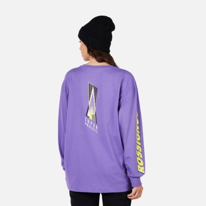 Rossignol SUPER LS TEE-SUPER VIOLET-triko