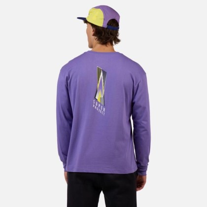 Rossignol SUPER LS TEE-SUPER VIOLET-triko