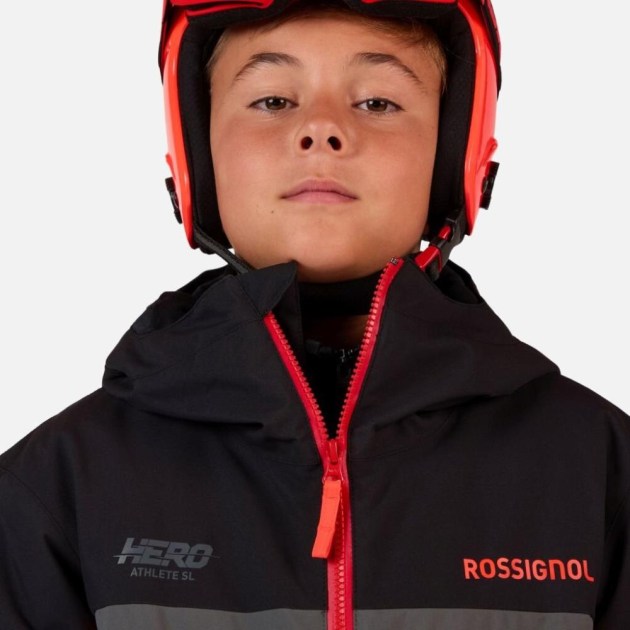Rossignol JR HERO VELIKA INSULATED JKT-BLACK-bunda