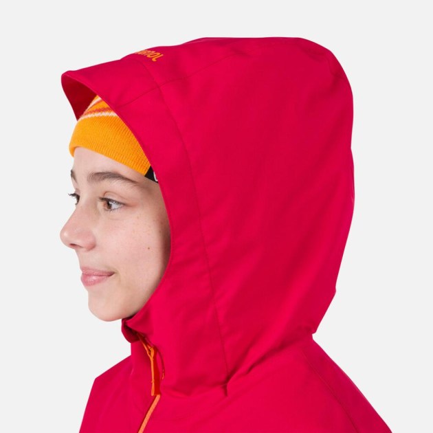 Rossignol JR STRAWPILE JKT-RUBY RED-bunda