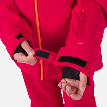 Rossignol JR STRAWPILE JKT-RUBY RED-bunda