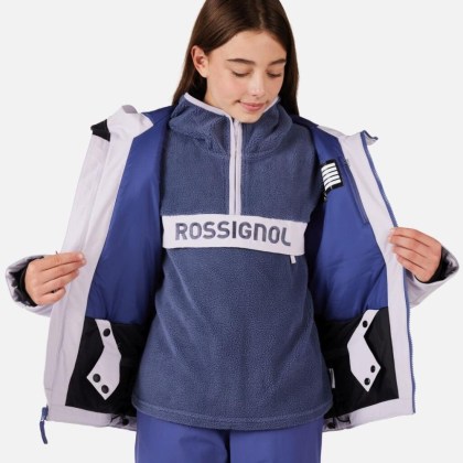 Rossignol JR STRAWPILE JKT-GALACTIC LILAC-bunda