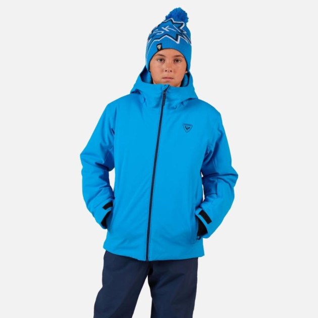 Rossignol JR STRAWPILE JKT-BLAZING BLUE-bunda
