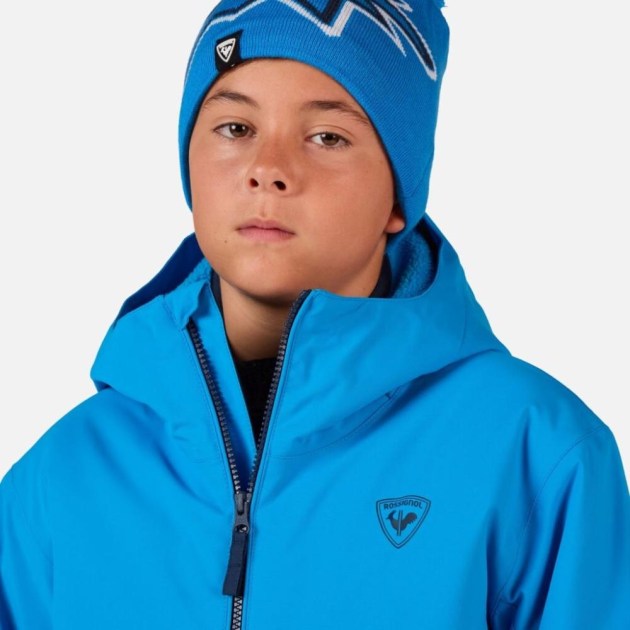 Rossignol JR STRAWPILE JKT-BLAZING BLUE-bunda