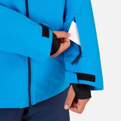 Rossignol JR STRAWPILE JKT-BLAZING BLUE-bunda