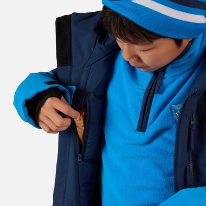 Rossignol JR WISPILE JKT-BLAZING BLUE-bunda