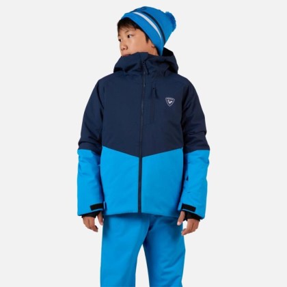 Rossignol JR WISPILE JKT-BLAZING BLUE-bunda