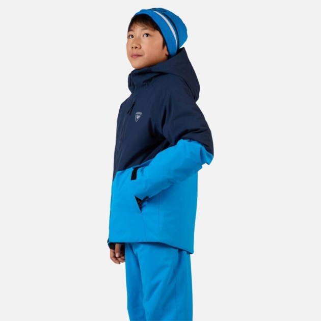 Rossignol JR WISPILE JKT-BLAZING BLUE-bunda