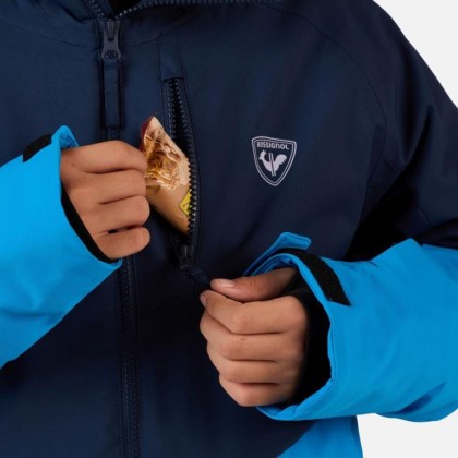 Rossignol JR WISPILE JKT-BLAZING BLUE-bunda