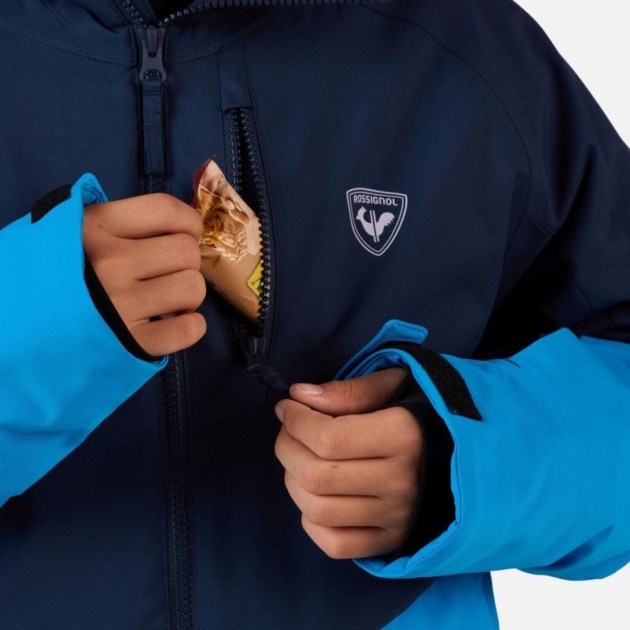 Rossignol JR WISPILE JKT-BLAZING BLUE-bunda