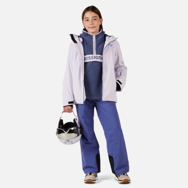 Rossignol JR ALLTRACK ANORAK FLEECE-TRUE NIGHT BLUE-mikina