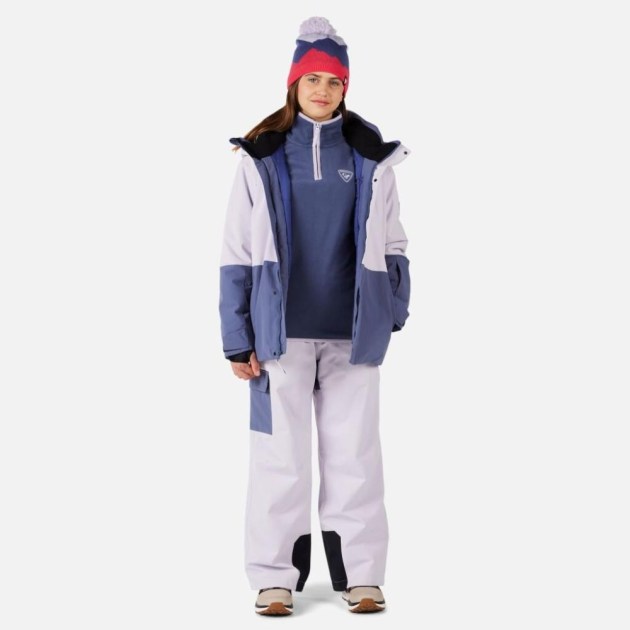 Rossignol JR STRAWPILE FLEECE HZ-TRUE NIGHT BLUE-mikina
