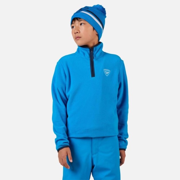 Rossignol JR STRAWPILE FLEECE HZ-BLAZING BLUE-mikina