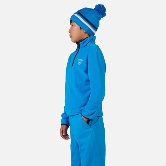 Rossignol JR STRAWPILE FLEECE HZ-BLAZING BLUE-mikina