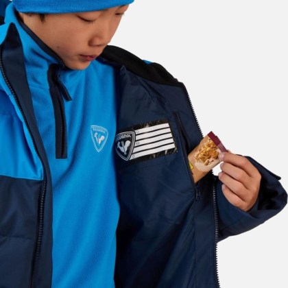 Rossignol BOY SIZ QUILTED JKT-DARK NAVY-bunda