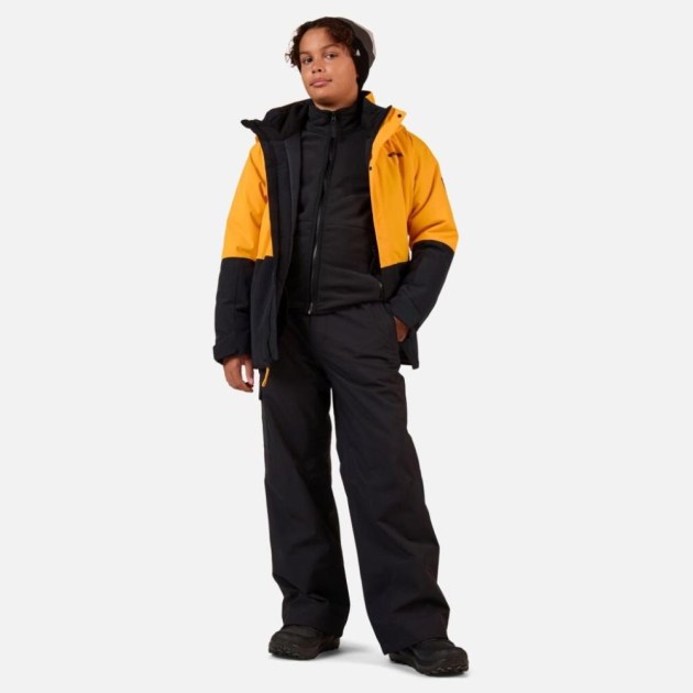 Rossignol JR OUTERLIMITES INSULATED PANT-BLACK-kalhoty