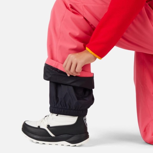 Rossignol GIRL INSULATED SKI PANT-TEA ROSE-kalhoty