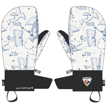 Rossignol W JCC MITTEN-SNOW ANGEL ARTIC PRINT-rukavice