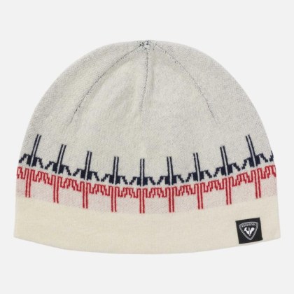 Rossignol PATTERNED BEANIE-NATURE WHITE-čepice