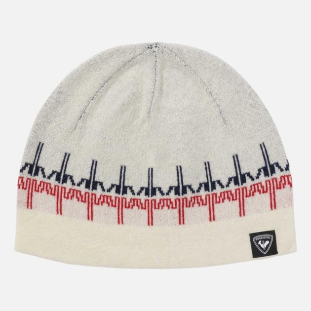 Rossignol PATTERNED BEANIE-NATURE WHITE-čepice