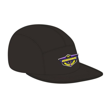 Rossignol SUPER 5P CAP-BLACK-šiltovka