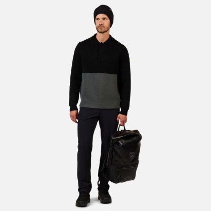 Rossignol CORBYR POLO SWEATER-BLACK-svetr