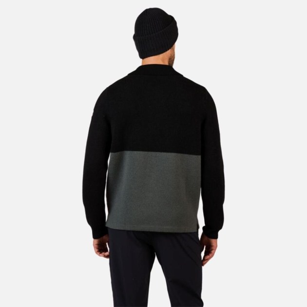 Rossignol CORBYR POLO SWEATER-BLACK-svetr