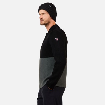 Rossignol CORBYR POLO SWEATER-BLACK-svetr