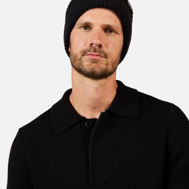 Rossignol CORBYR POLO SWEATER-BLACK-svetr