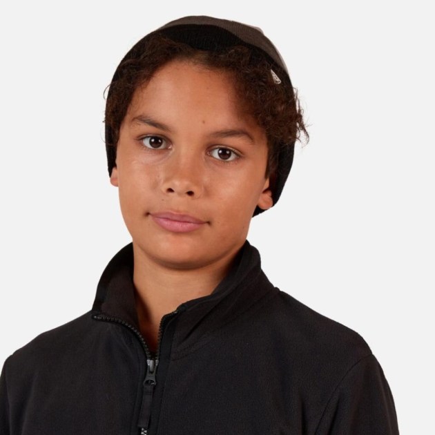 Rossignol JR STRAWPILE FLEECE FZ-BLACK-mikina