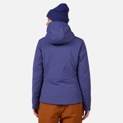 Rossignol W OPSIDE HOODIE IN HEAVY INSUL-FUTURE BLUEE-bunda