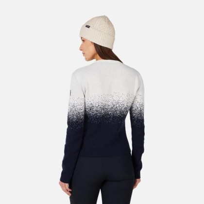 Rossignol W CHAVANETTE CN SWEATER-DARK NAVY