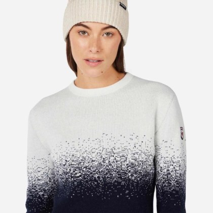 Rossignol W CHAVANETTE CN SWEATER-DARK NAVY