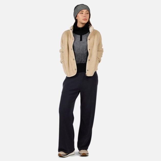 Rossignol W BRIGEL HZ MERINO SWEATER-BLACK
