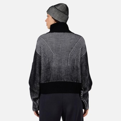 Rossignol W BRIGEL HZ MERINO SWEATER-BLACK