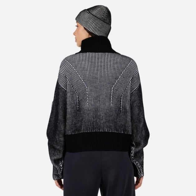 Rossignol W BRIGEL HZ MERINO SWEATER-BLACK