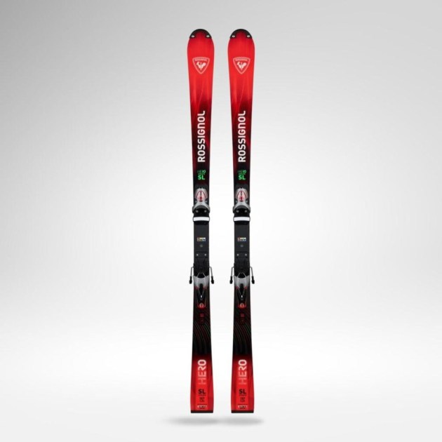 Rossignol Hero FIS SL 157 R22 + Spx 15 Rockerace Silver Red závodní lyže