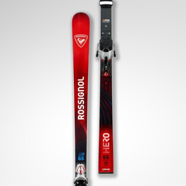 Rossignol Hero A FIS GS Fac 188 R22 + Spx 15 Rockerace Silver Red závodní lyže