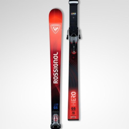 Rossignol Hero Athlete GS 170-182 R22 + Spx 15 Rockerace Silver Red závodní lyže