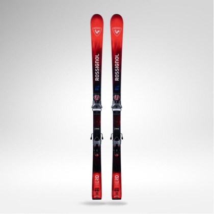Rossignol Hero GS Pro 126-171 R21 Pro + Spx 11 GW B73 Silver Red závodní lyže